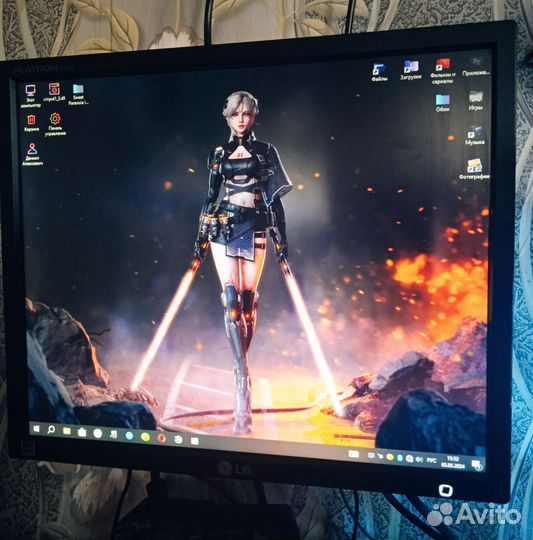 Монитор lg flatron 19