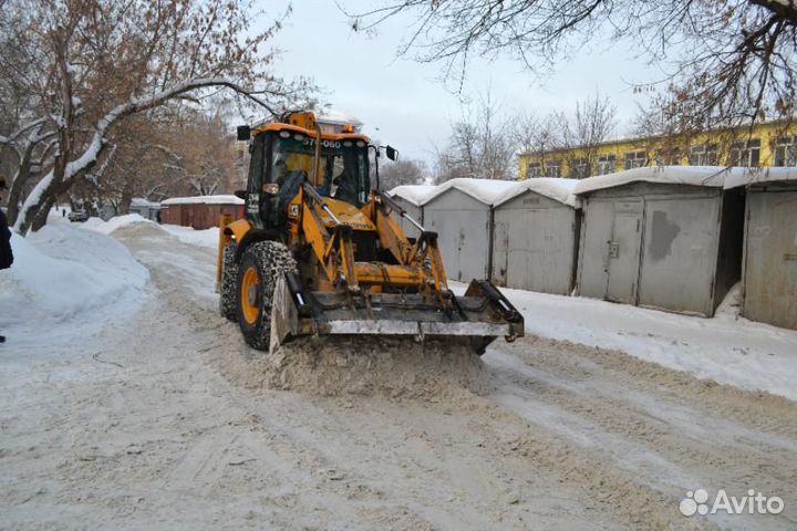 Уборка снега, вывоз снега