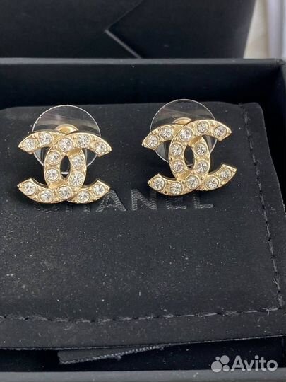 Серьги Chanel оригинал