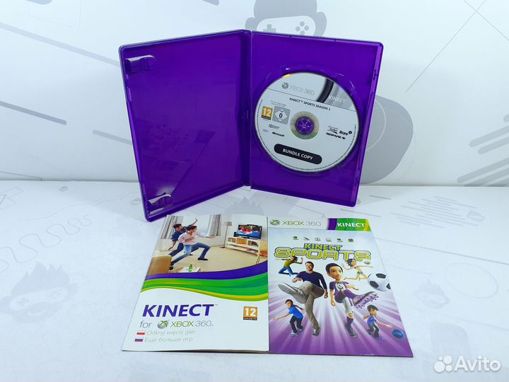 Диск для Xbox 360 Kinect Sports (для Kinect) б/у