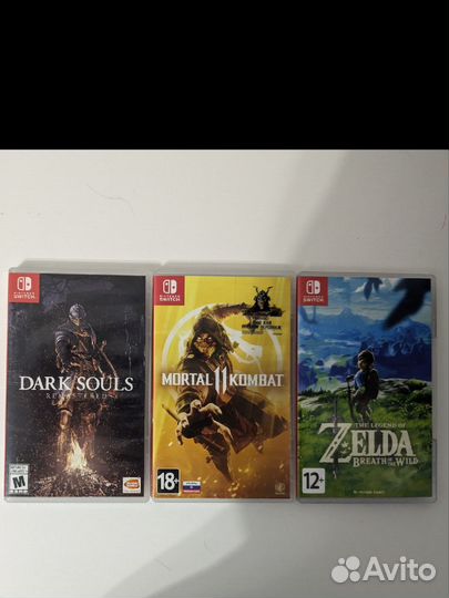 Картриджы для Nintendo switch