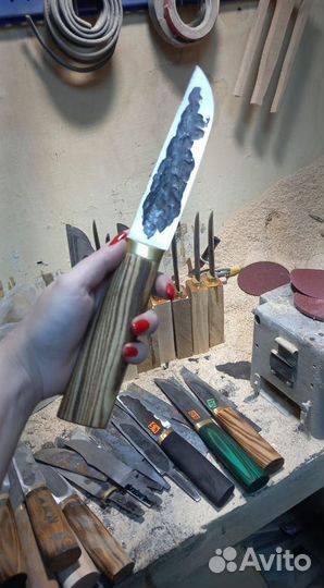 Ножи ручной работы для разделки
