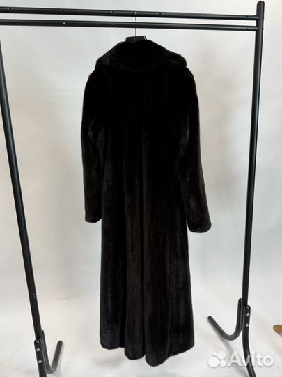 Шуба норковая Blackglama в пол 42/44/46