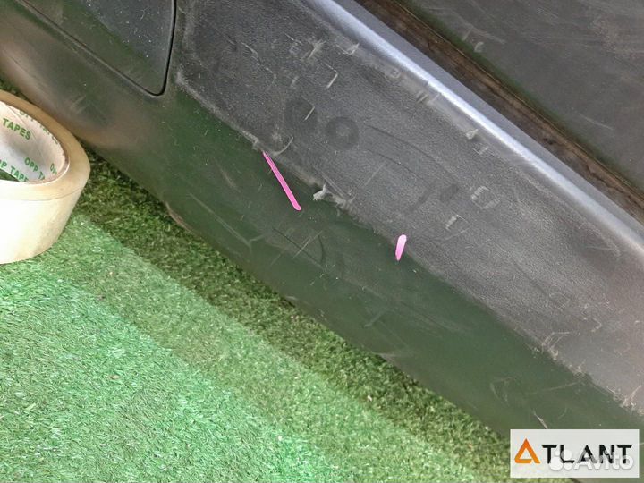 Бампер задний nissan dualis