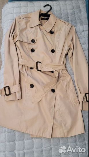 Тренч бежевый