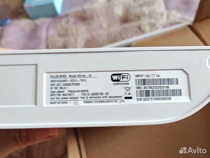 Wifi роутер Huawei b315s 22 с сим картой 4g