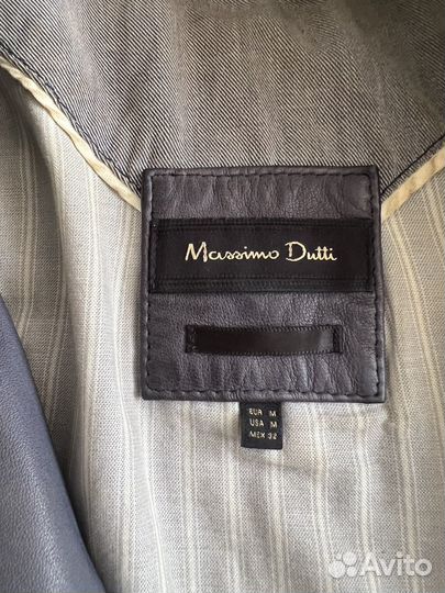 Кожаная куртка massimo duti