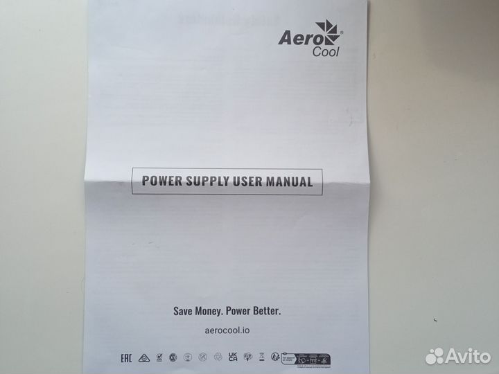 Блок питания 650w AeroCool