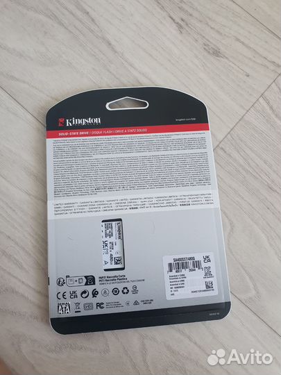 Ssd kingston a400 480Gb