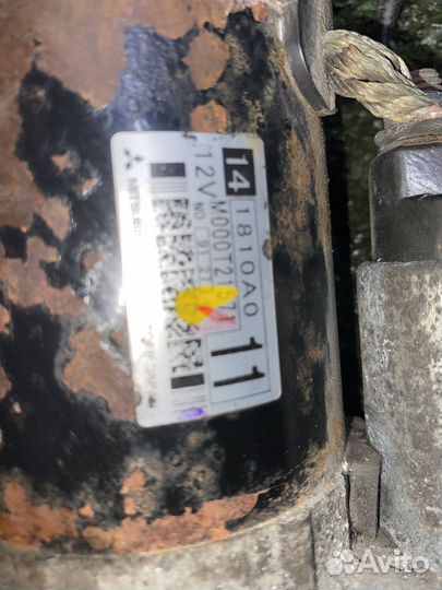 Стартер 4B11 Mitsubishi Galant Fortis CY4A CX4A 18