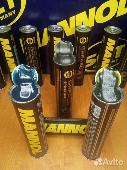 Смазка в тубах в ведрах синяя Mannol Ер2 Mp2 Lc2