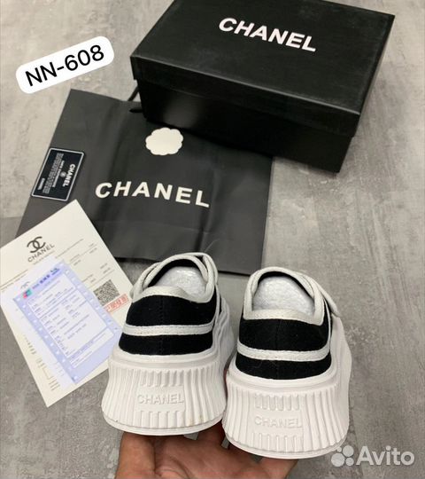 Кеды слипоны женские Chanel