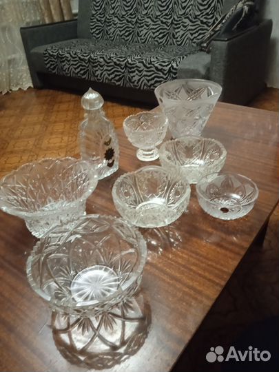 Хрусталь СССР Заходите в профиль