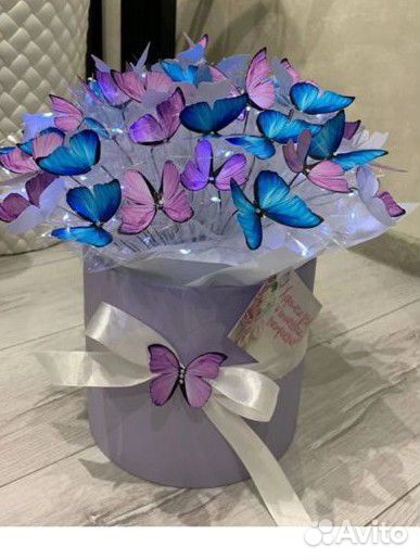 Букет из бабочек