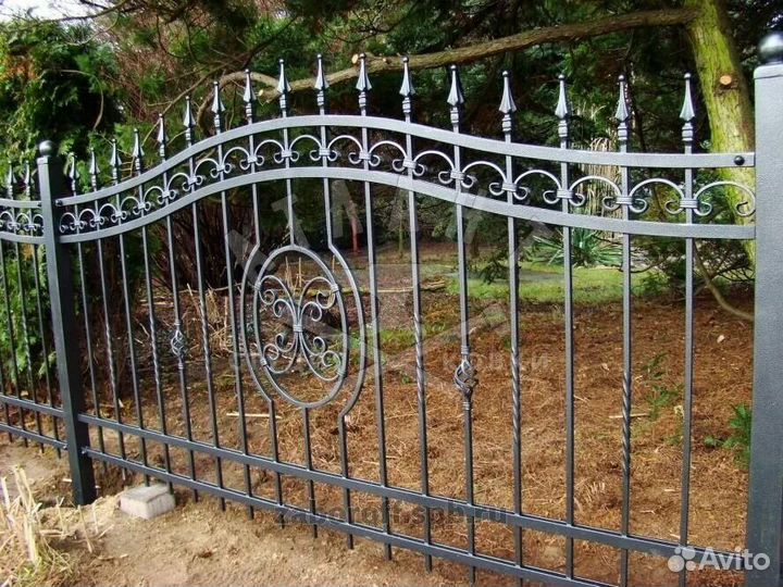Кованый забор