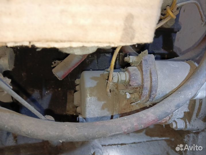 Двигатель с навесным. Москвич 412. пробег 15 т. Км