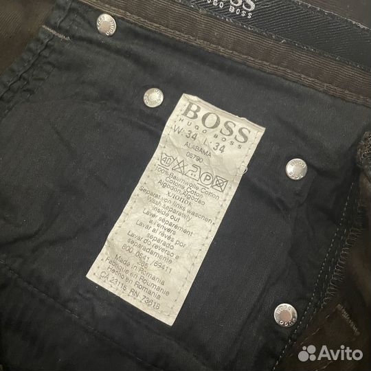 Джинсы hugo boss широкие