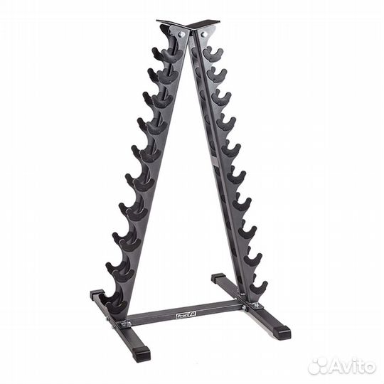 Подставка под гантельный ряд (на 10 пар, 1-10 кг)