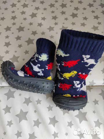 Носки тапочки с резиновой подошвой