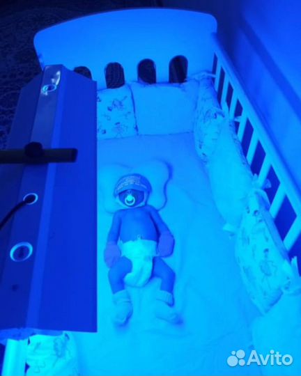 Бесплатная доставка. Фотолампа от желтушки