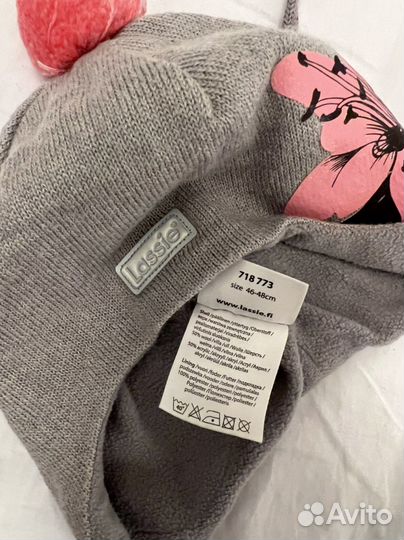 Шапка для девочки 46-48