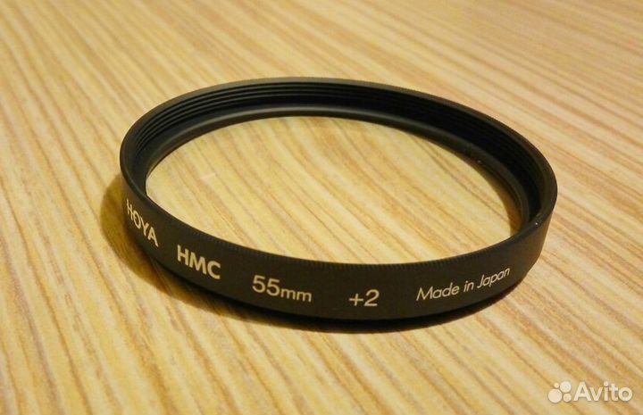 Макролинза hoya HMC 55мм. close UP + 2