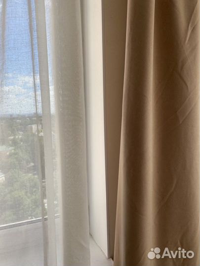 Ткань для штор / Шторы новые