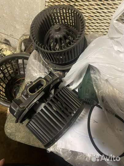 Моторчик печки renault logan