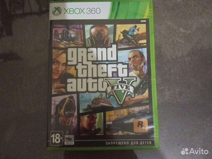 Gta V для xbox 360(лицензия)