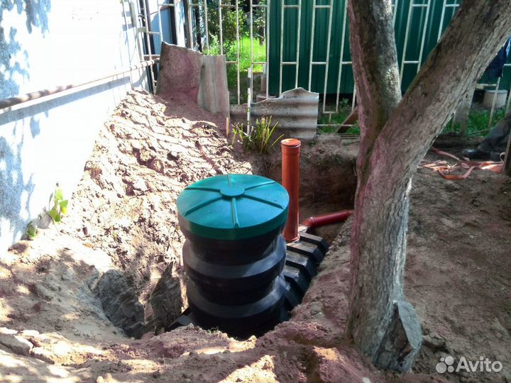 Септик эко Кристалл Даолос 8 переливной