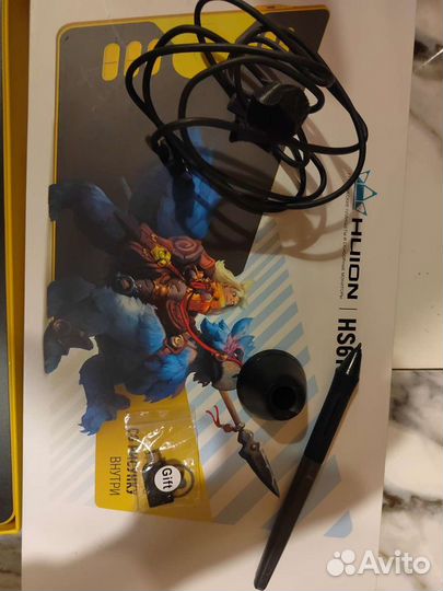 Графический планшет huion HS610