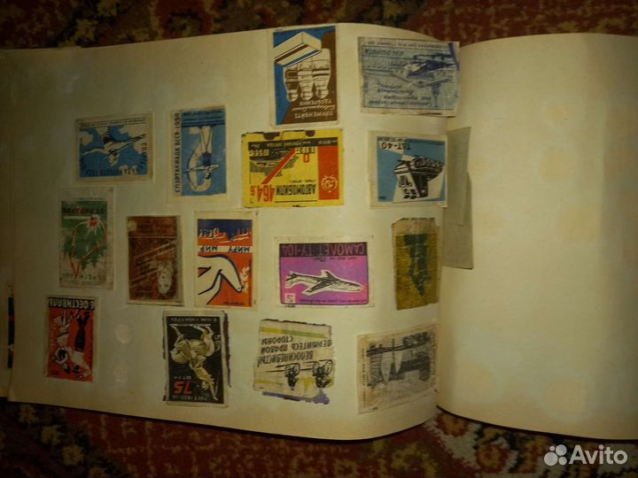 Этикетки от спичек СССР