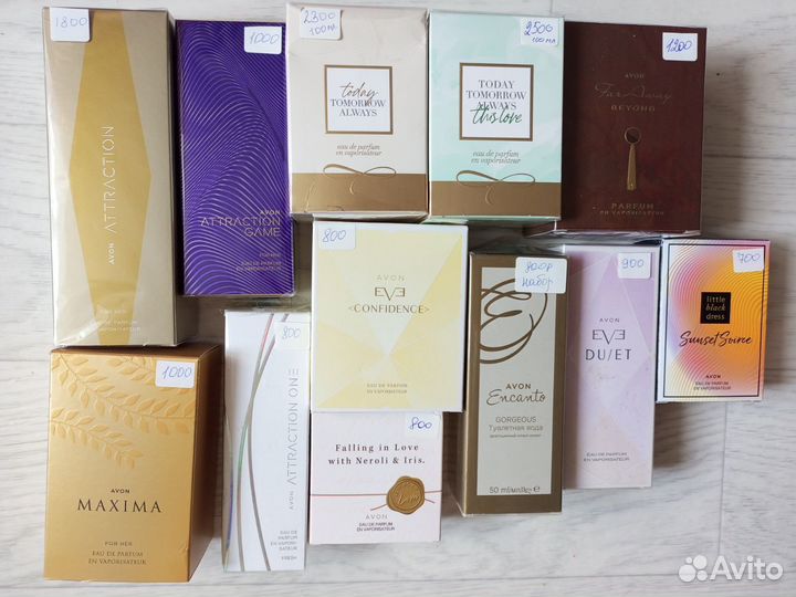Парфюмерная и туалетная вода Эйвон