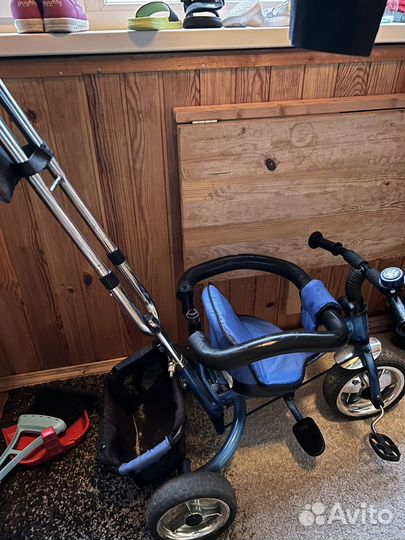 Велосипед 3 колесный с ручкой