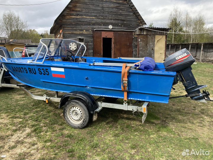 Лодка Прогресс с мотором Yamaha 20