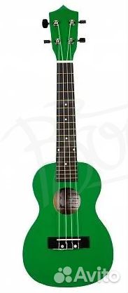Mystery UG21G Укулеле сопрано, цвет зеленый