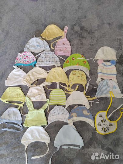 Чепчик для новорожденного