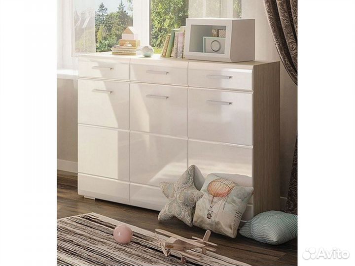 Комод Симба белый