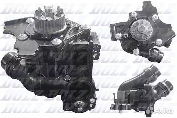 Помпа в сборе с термостатом 1.8-2.0 tfsi/ TSI