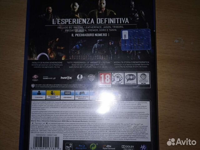 Mortal Kombat xl ps4 объявление продам