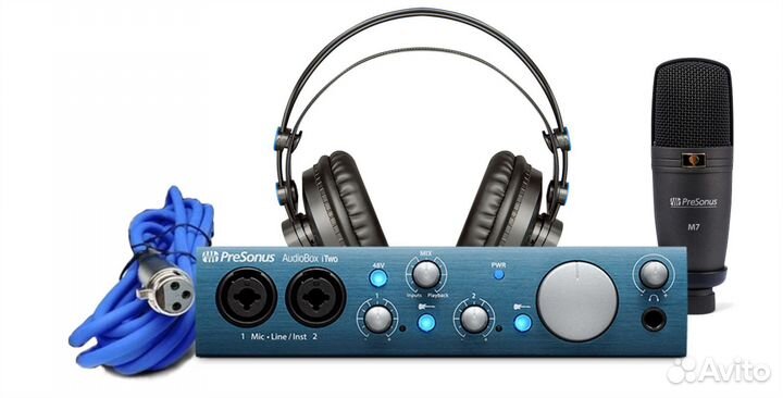 Аудиокарта комплект PreSonus AudioBox iTwo Studio