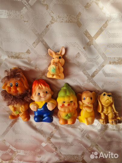 Резиновые игрушки СССР