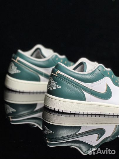 Кроссовки Air Jordan 1 low SE oxidized green