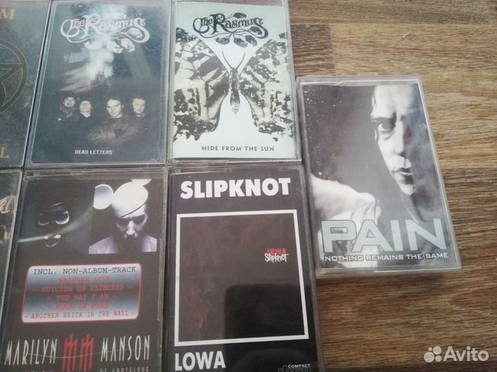 Зарубежный рок - аудио кассеты