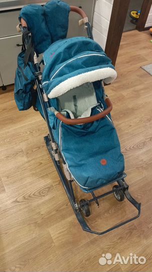 Детские санки коляска - Ника