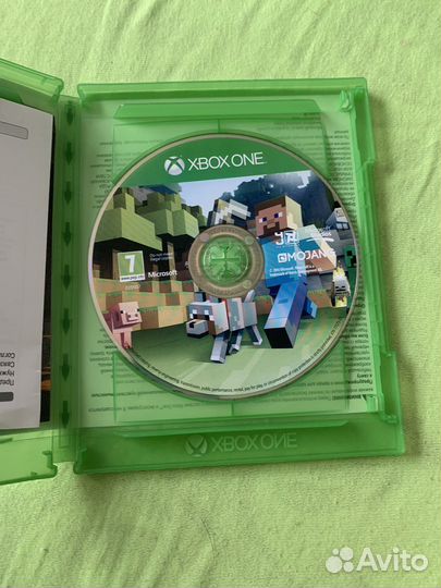 Диск minecraft xbox one