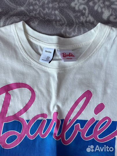 Футболка женская xs bershka barbie