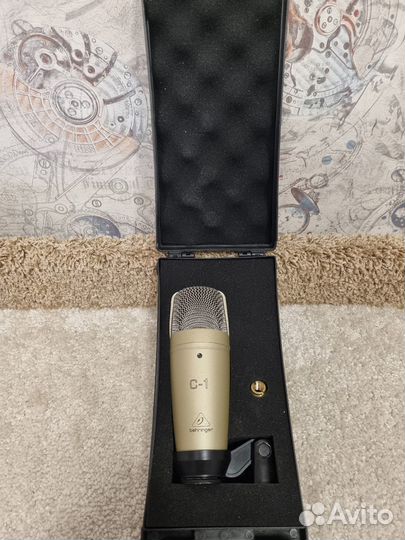 Микрофон behringer c1, XLR