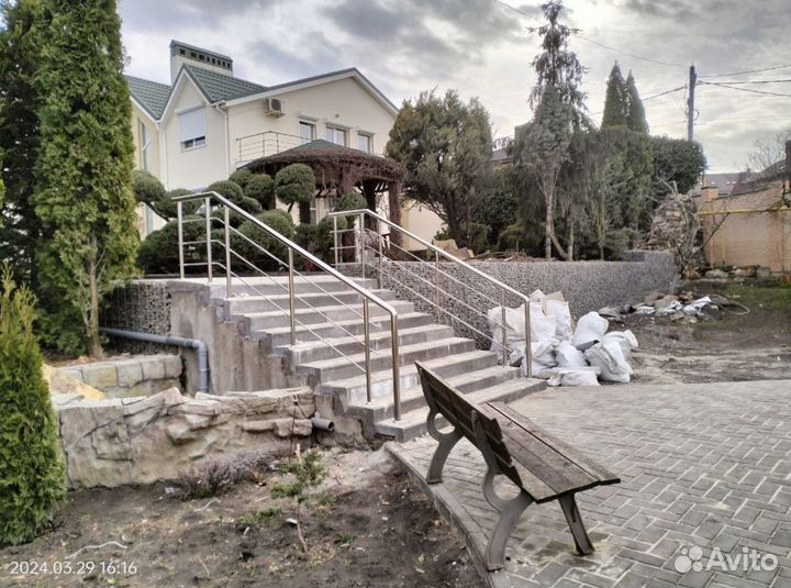 Перила из нержавеющей стали