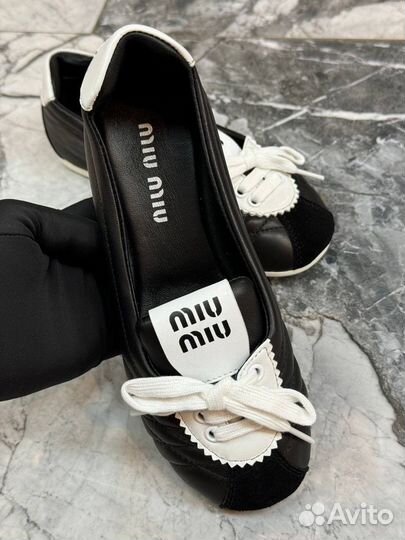 Балетки женские Miu Miu